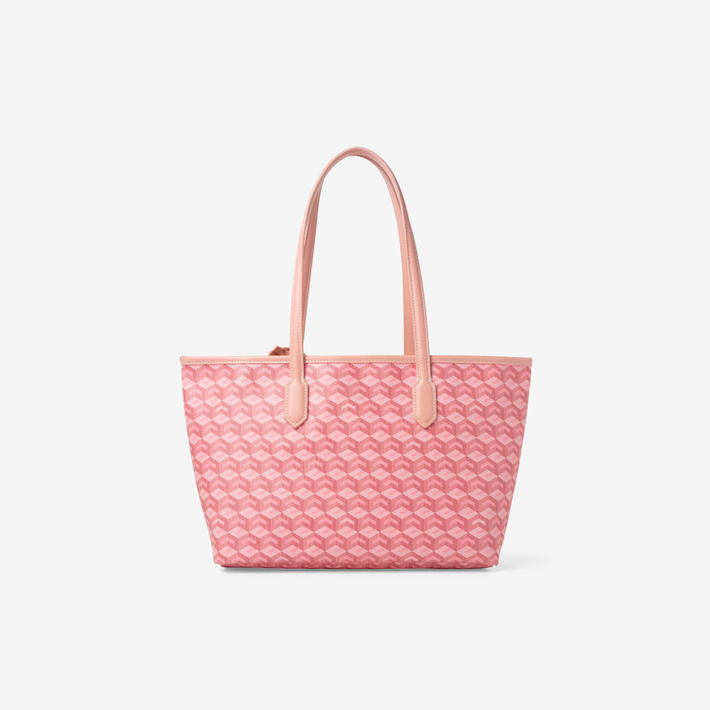 Russo Medium Tote Bag in Cubic Garden Monogram - Practical & Stylish Carry-All
